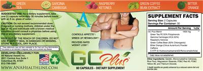 GC Plus label