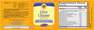 Part 3 Liver Cleanse label