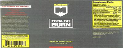 Total Fat Burn label