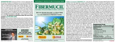 Fibermucil label