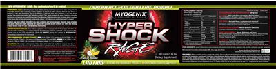Hyper Shock Tropical Thunder label