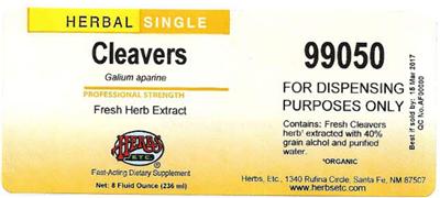 Cleavers label