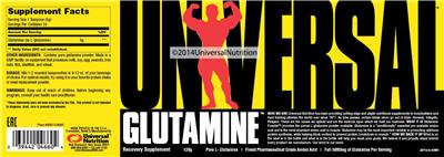 Glutamine label