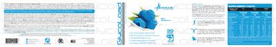 GlycoLoad Blue Raspberry label