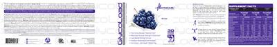 GlycoLoad Grape label