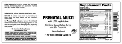 Prenatal Multi label