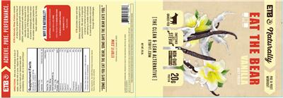 ETB Naturally Whey Protein Vanilla label
