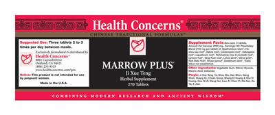Marrow Plus label
