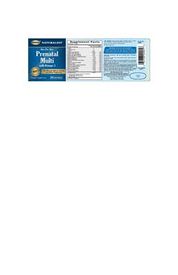 Prenatal Multi With Omega-3 label