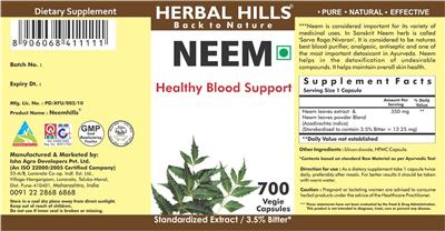 Neem label