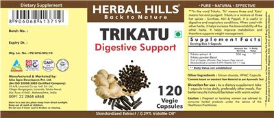 Trikatu label