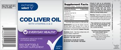 Cod Liver Oil label