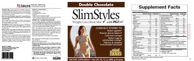 SlimStyles Double Chocolate label