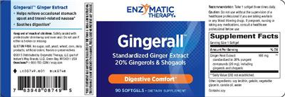 Gingerall label