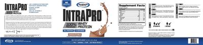 IntraPro Chocolate Milk label